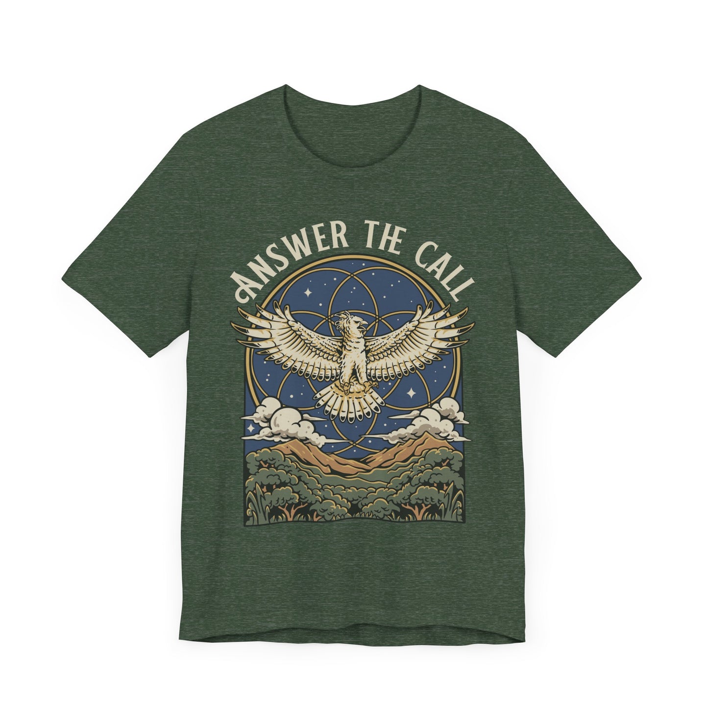 Answer the Call T-Shirt | Sacred Harpy Eagle Design | Cielo Verde